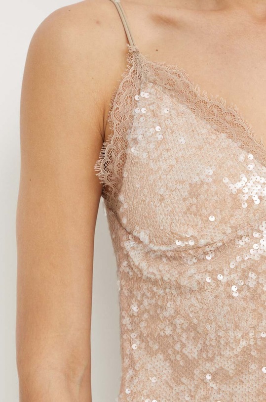 Sisley bluzka beżowy 54OBLH01B