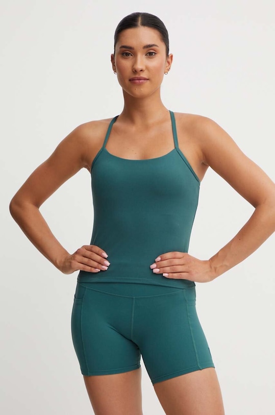 P.E Nation top treningowy Formation zielony 241W226