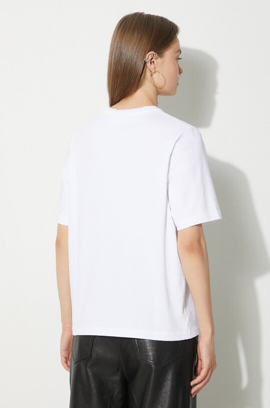 Clothing Maison Kitsuné cotton t-shirt Handwriting Comfort MW00126KJ0119 white