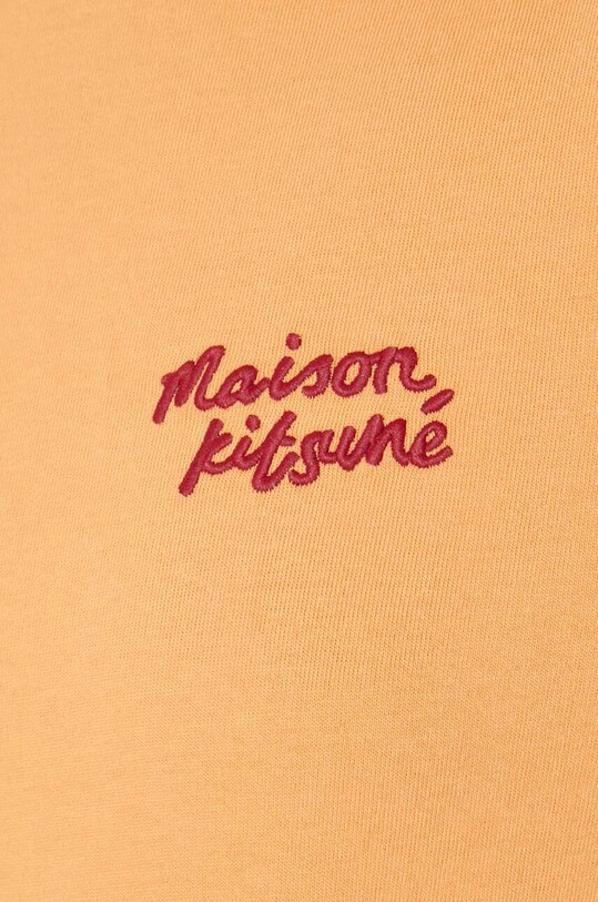 Bavlnené tričko Maison Kitsuné Handwriting Comfort MW00126KJ0119