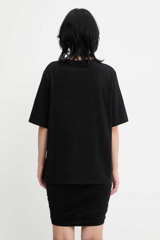 Odzież Maison Kitsuné t-shirt bawełniany Handwriting Comfort MW00126KJ0119 czarny