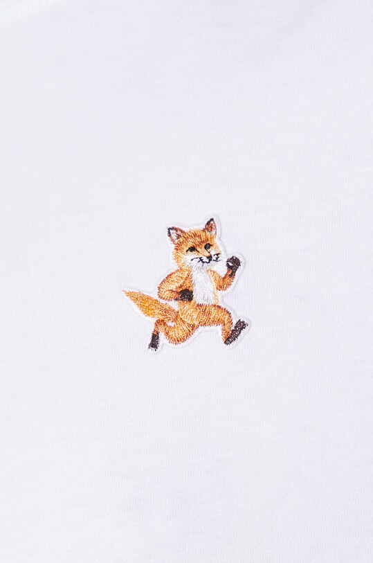 Bavlněné tričko Maison Kitsuné Speedy Fox Patch Comfort Tee Shirt MW00119KJ0008