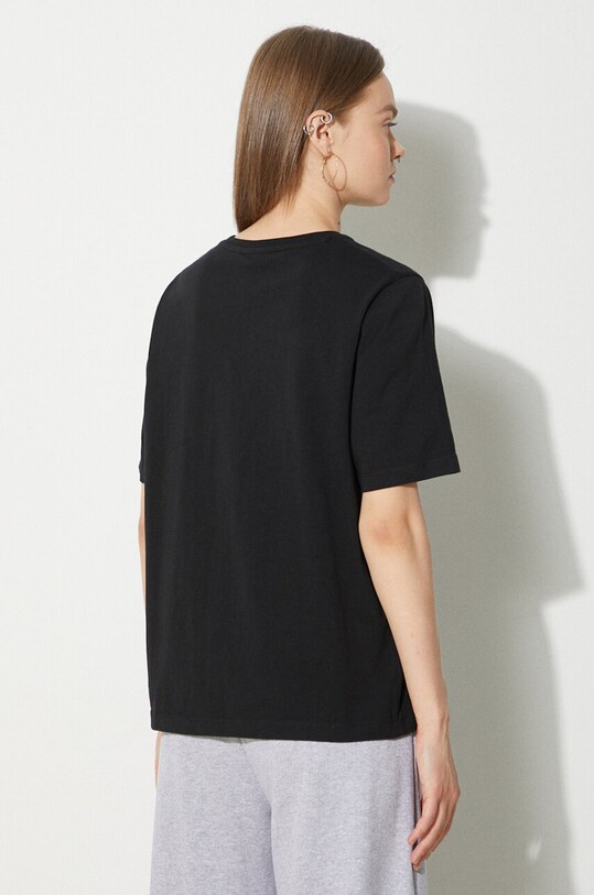 Odzież Maison Kitsuné t-shirt bawełniany Speedy Fox Patch Comfort Tee Shirt MW00119KJ0008 czarny