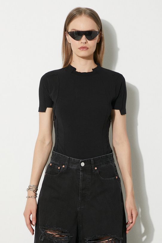 Тениска VETEMENTS Blackout Cut-Up Fitted T-Shirt