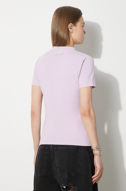 Одяг Футболка Sisley Bubble Gum Logo Fitted WE64TR310P рожевий