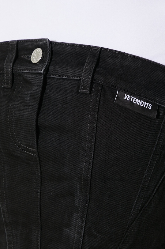 VETEMENTS denim top Denim Corsette Top WE64TO100B