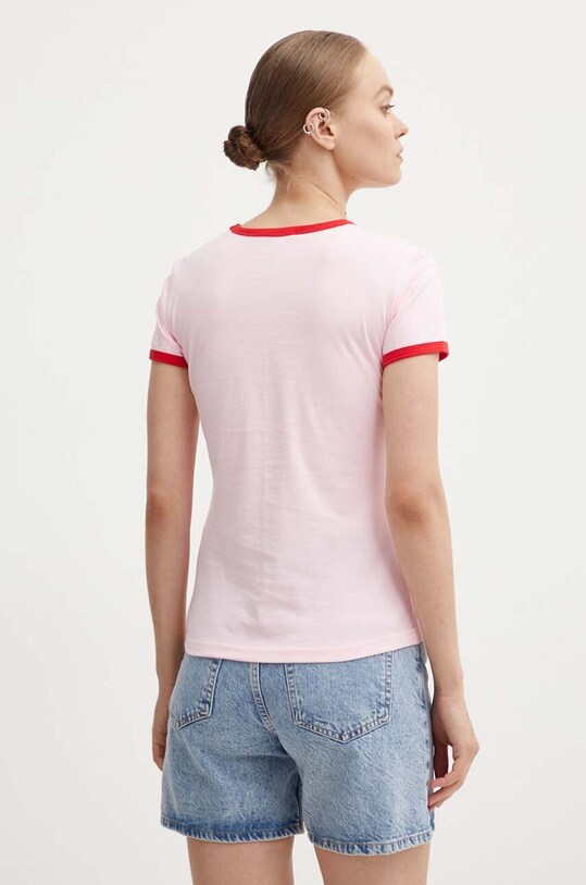 Oblečenie Bavlnené tričko Drivemebikini Sole Mare Vintage 2015.DRV.001.PR ružová