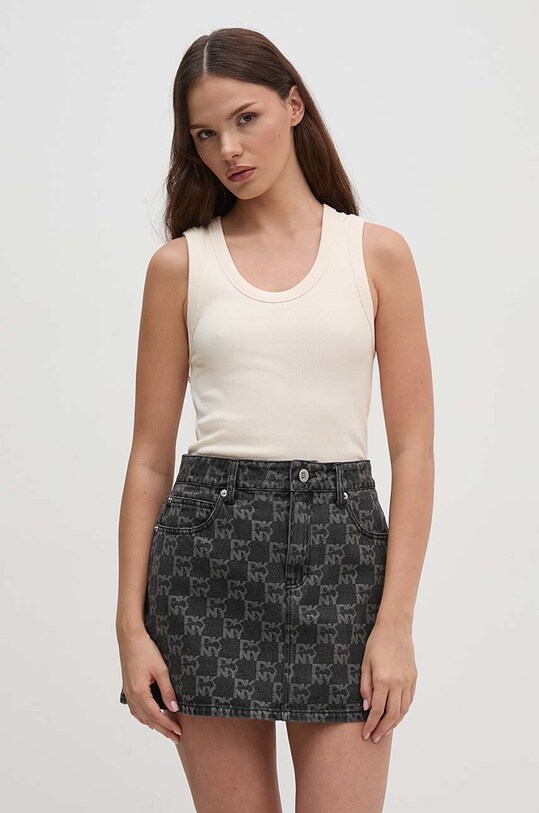 Tommy Hilfiger top WW0WW41201 beżowy SS24