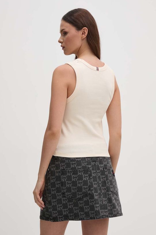 Tommy Hilfiger top beżowy WW0WW41201