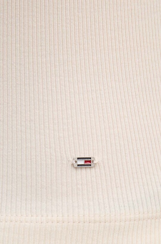 Tommy Hilfiger top WW0WW41201 beżowy