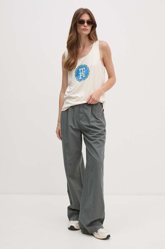 Tommy Hilfiger top WW0WW41505 bej SS24