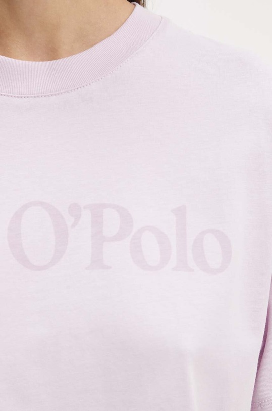 Bavlněné tričko Marc O'Polo 406201251503 fialová
