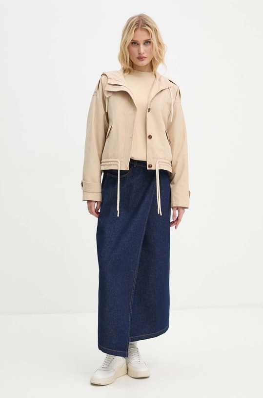 Памучен суичър 2NDDAY CN 2242243389 бежов SS24