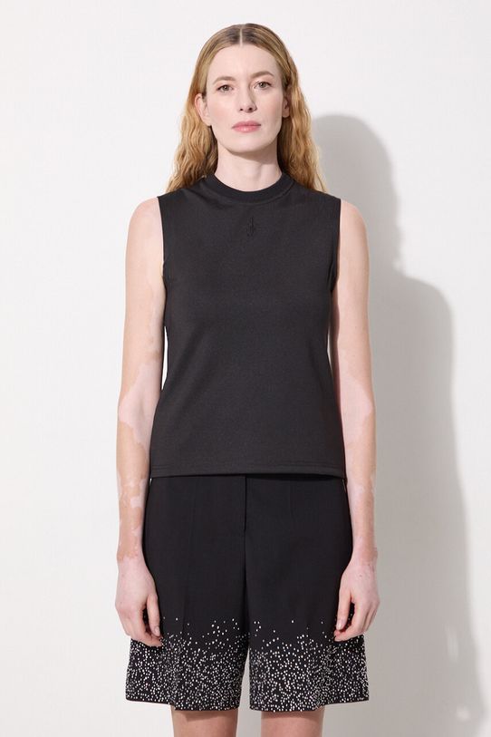 Top JW Anderson Anchor Embroidery Tank Top regular crna JO0216.PG0999.999