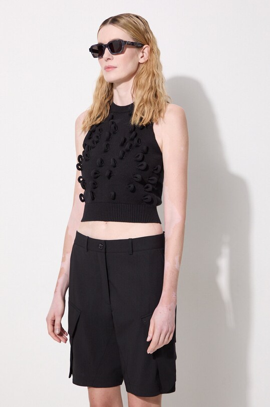 Елек JW Anderson Loop Tank Top черен KW1137.YN0327.999