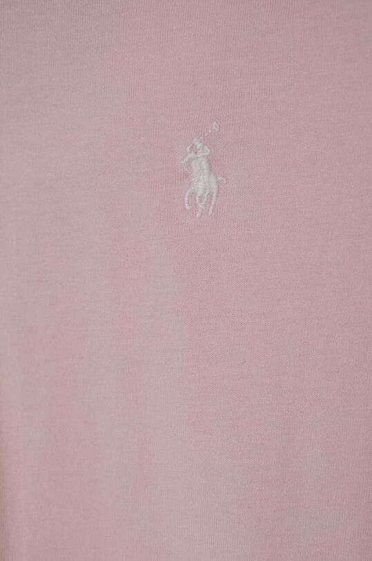 Дівчинка Дитяча бавовняна футболка Polo Ralph Lauren 313833549033 рожевий