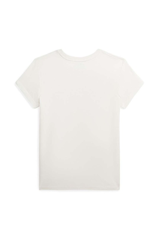 Polo Ralph Lauren t-shirt bawełniany dziecięcy 313926209001 beżowy SS24