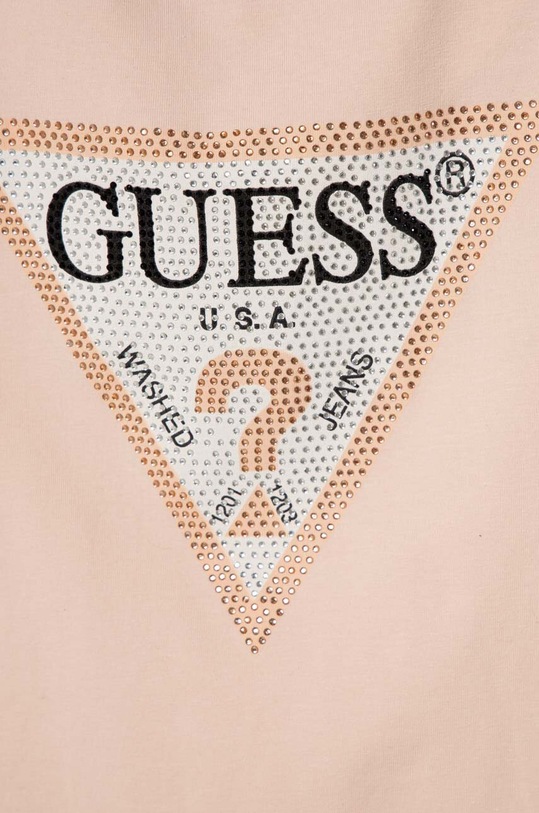 Dziewczynka Guess t-shirt dziecięcy J2YI51.K6YW1.PPYH różowy