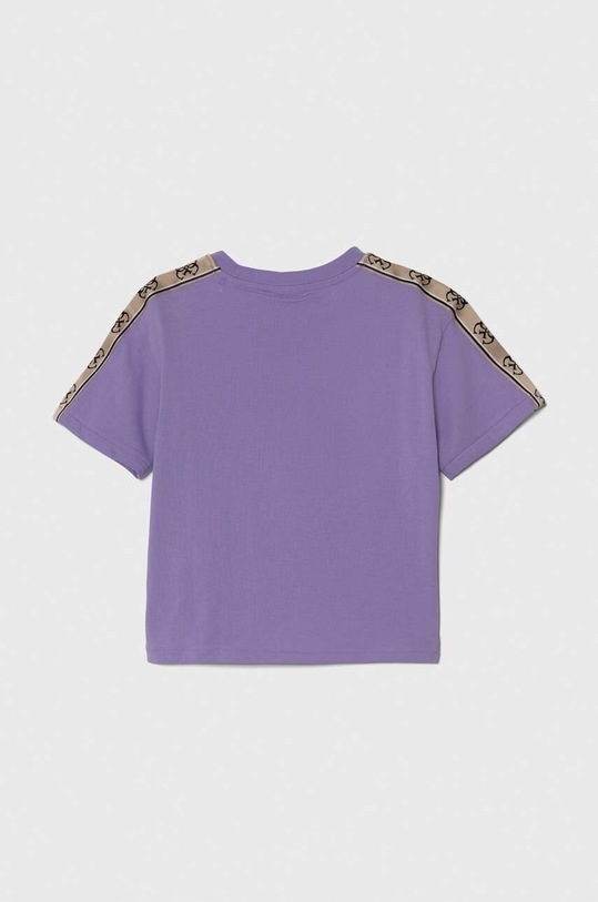 Dětské bavlněné tričko Guess J3RI47.I3Z14.PPYH fialová SS24