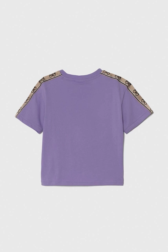 Guess tricou de bumbac pentru copii J3RI47.I3Z14.PPYH violet SS24