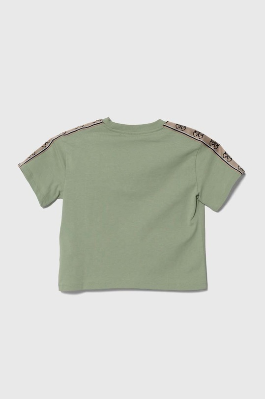 Guess t-shirt bawełniany dziecięcy J3RI47.I3Z14.PPYH zielony SS24