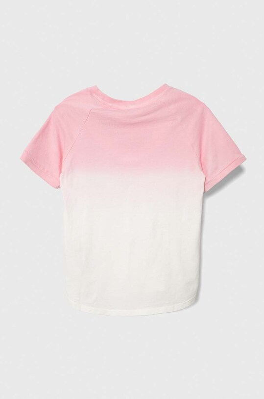 Девочка Детская хлопковая футболка Guess J4RI12.K8HM4.PPYH розовый