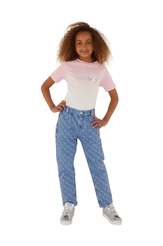 Guess tricou de bumbac pentru copii J4RI12.K8HM4.PPYH