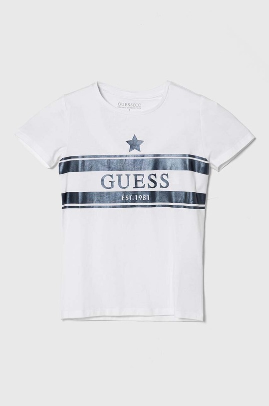 Guess t-shirt dziecięcy J4RI15.K6YW4.PPYH biały SS24