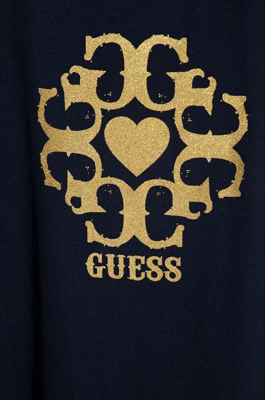 Dziewczynka Guess t-shirt dziecięcy J4RI17.K6YW4.PPYH granatowy