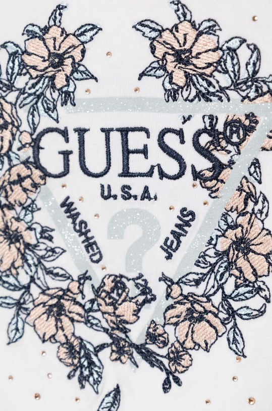 Dziewczynka Guess t-shirt dziecięcy J4RI19.K6YW4.PPYH biały