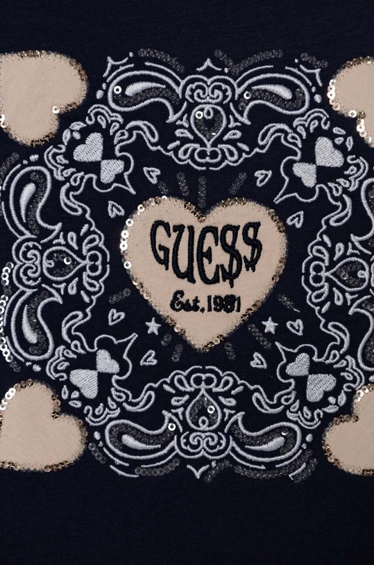 Дівчинка Дитяча футболка Guess J4RI23.K6YW4.PPYH темно-синій