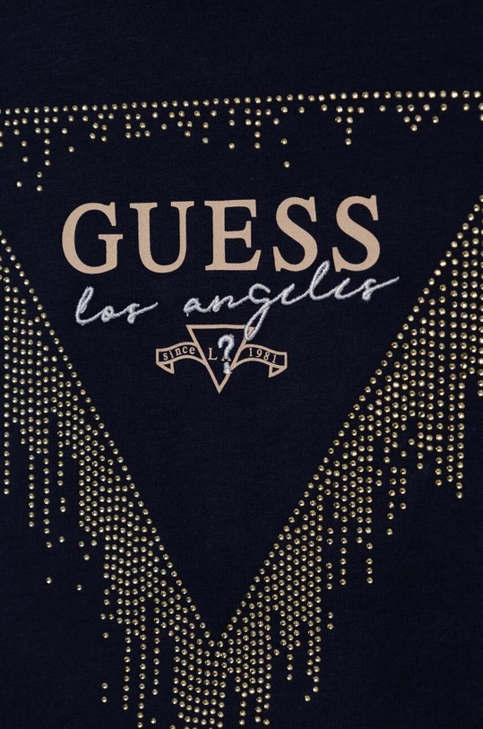 Dziewczynka Guess t-shirt dziecięcy J4RI24.K6YW4.PPYH granatowy