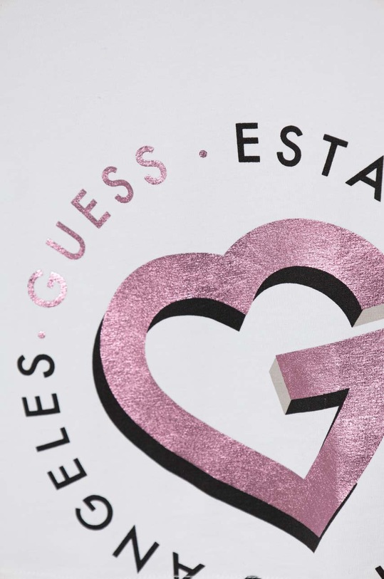 Dziewczynka Guess t-shirt dziecięcy J4RI27.K6YW4.PPYH biały