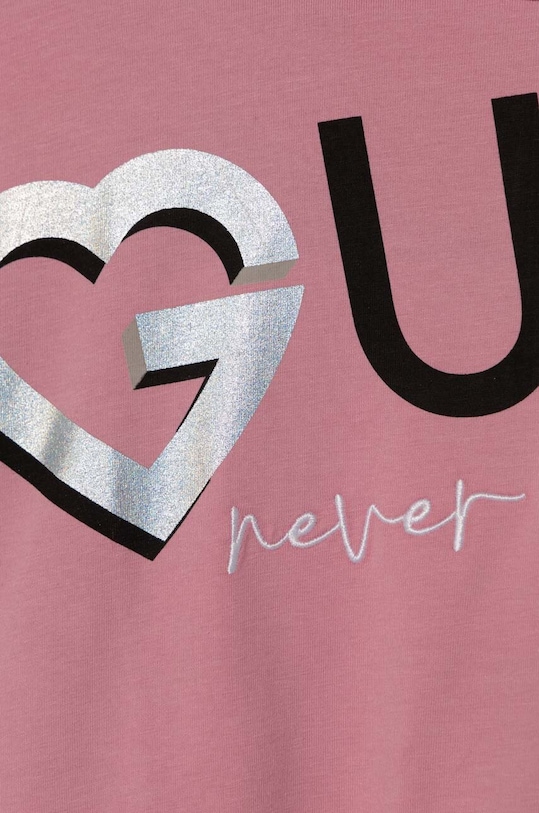 Девочка Детская футболка Guess J4RI30.K6YW4.PPYH розовый