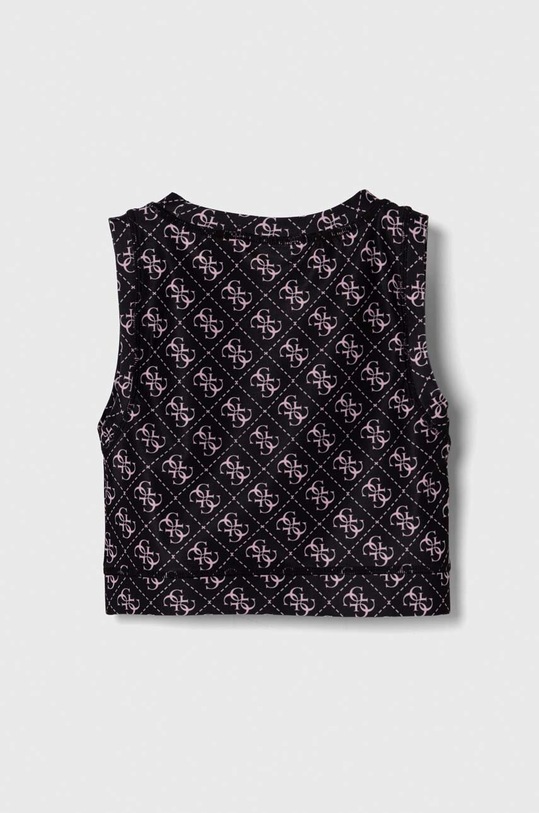 Guess top dziecięcy J4RI36.MC01P.PPYH czarny SS24