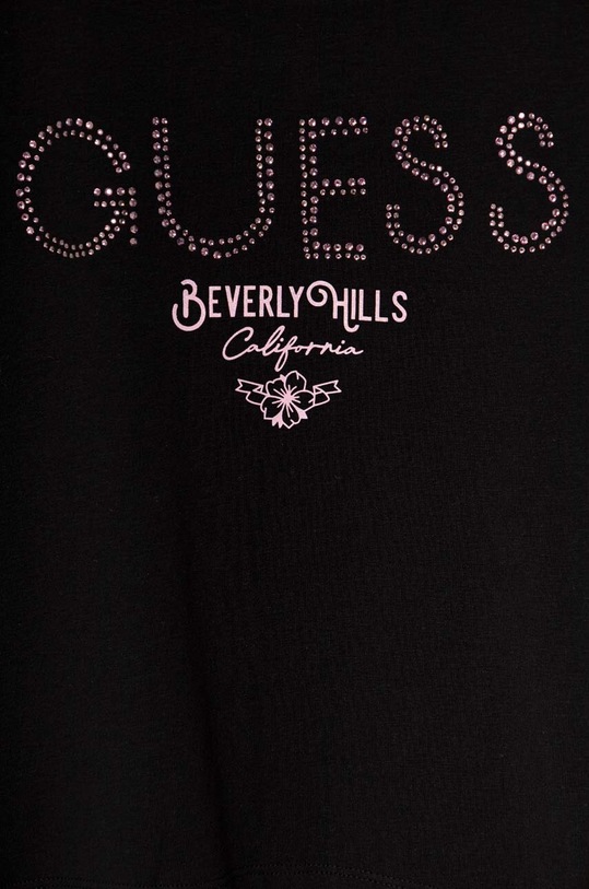 Fete Guess tricou copii J4RI37.J1314.PPYH negru