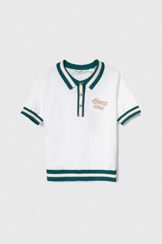Guess tricou copii J4RR01.Z2NQ2.PPYH alb SS24