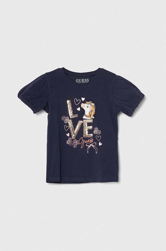 Детская футболка Guess с эластаном тёмно-синий K4RI16.K6YW4.PPYH