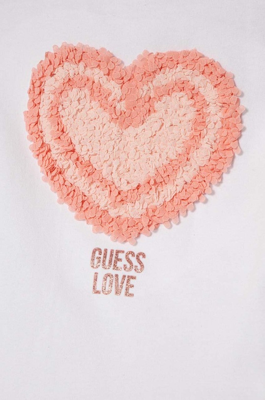 Dziewczynka Guess t-shirt dziecięcy K4RI18.K6YW4.PPYH biały