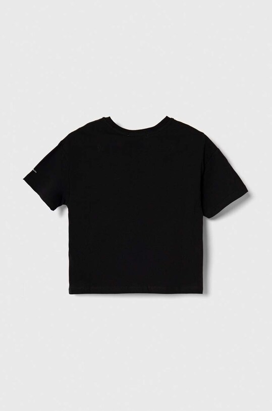 Детская хлопковая футболка Calvin Klein Jeans IG0IG02136.116.PPYH чёрный SS24