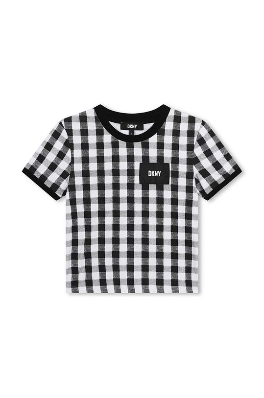 Детска тениска Dkny D60096.114.150 черен SS24