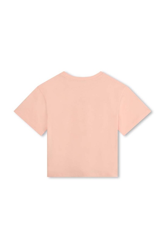 Kenzo Kids gyerek pamut póló K60261. rózsaszín SS24
