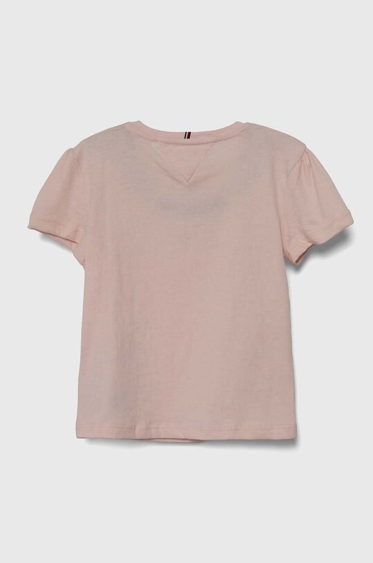 Tommy Hilfiger t-shirt dziecięcy KG0KG07714.98.122.PPYH różowy SS24