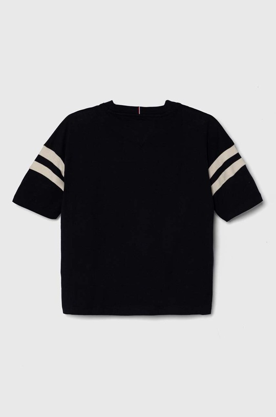 Tommy Hilfiger t-shirt bawełniany dziecięcy KG0KG07717.PPYH granatowy SS24