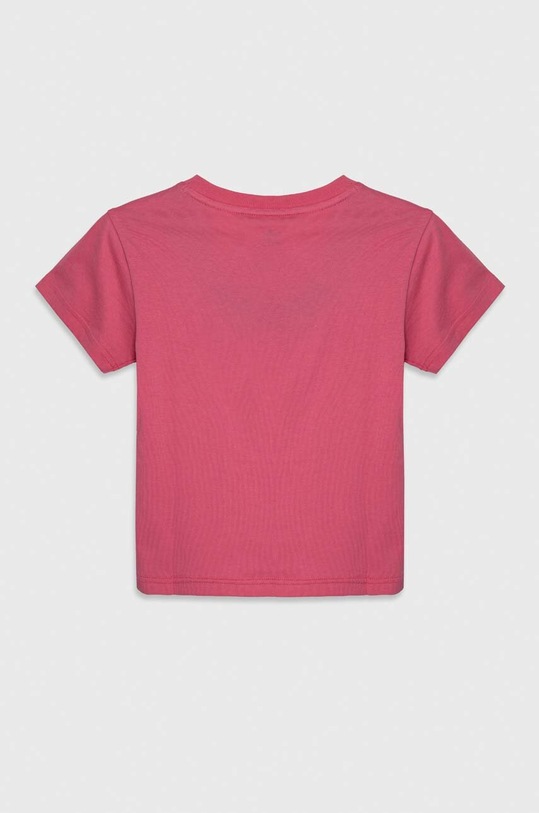 Djevojčice Dječja pamučna majica kratkih rukava adidas Originals TREFOIL TEE IR6886 roza