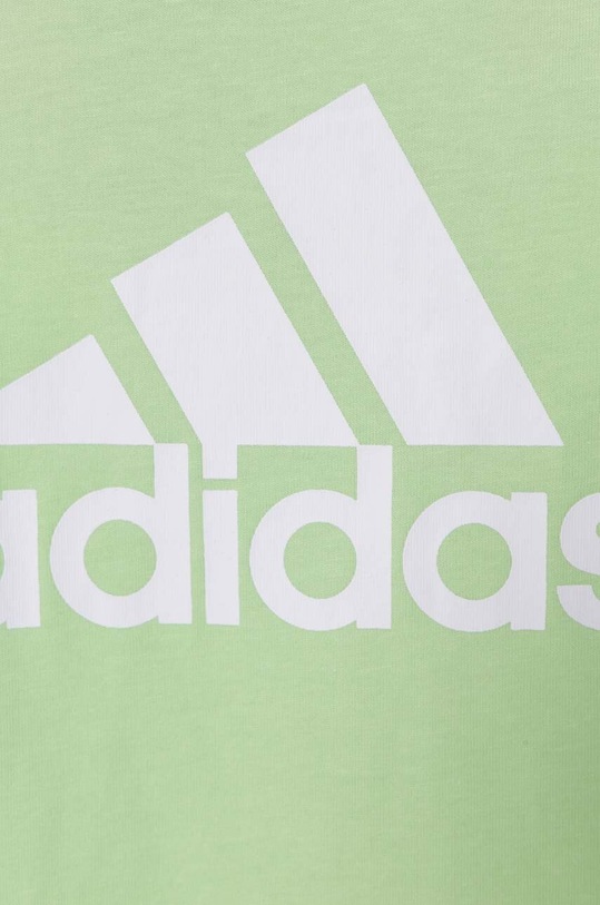 Κοριτσίστικα Παιδικό βαμβακερό μπλουζάκι adidas IS2643 πράσινο