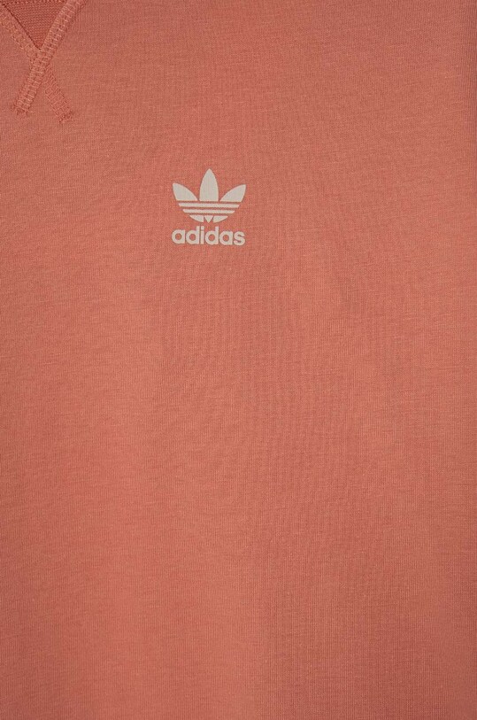 Dziewczynka adidas Originals t-shirt bawełniany dziecięcy IP3068 pomarańczowy