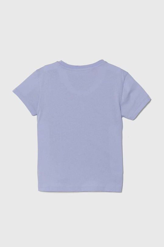 Παιδικό βαμβακερό μπλουζάκι adidas Originals IN8447 μωβ SS24