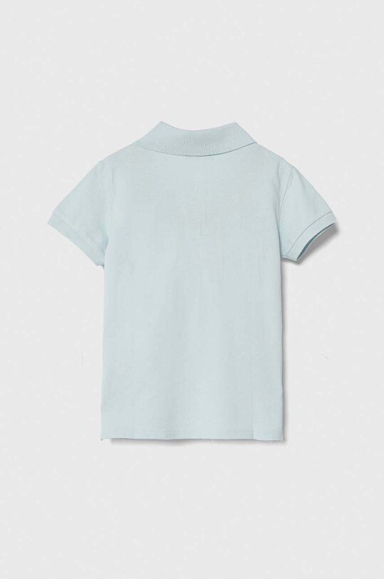 Дитяче поло United Colors of Benetton 3WG9G300A.P.Seas.PPYH блакитний SS24
