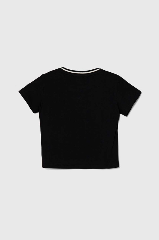 Sisley tricou de bumbac pentru copii 3096X1048.G.Seasonal negru SS24